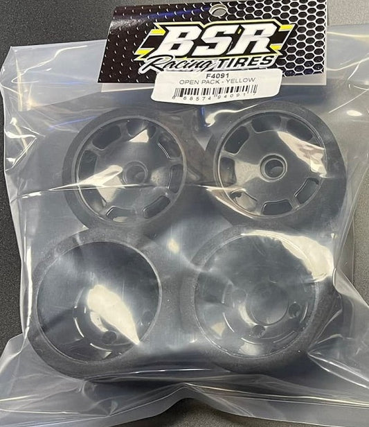 BSR Open Tire Set w/ Yellow Left Front